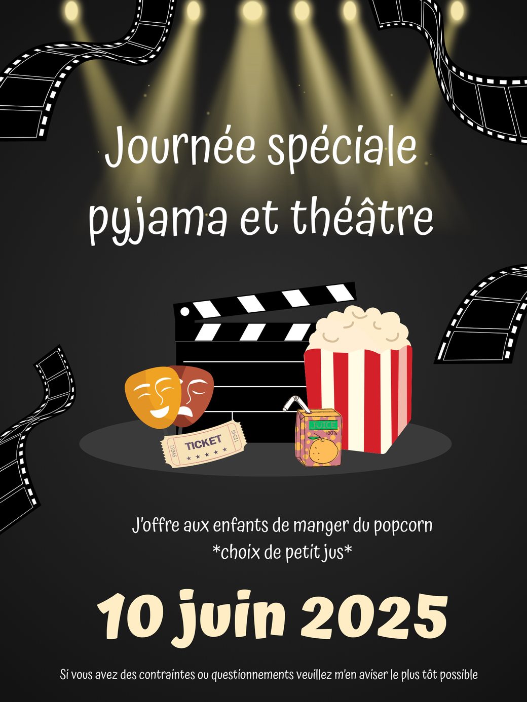 Journée pyjama & théâtre