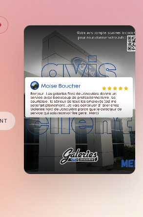 Galeries Ford · Avis Google
